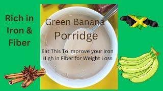 Iron Rich High Fiber Banana Porridge | My Vegan Kitchen Life | Cooking | Tasting | Foodie | Fun 