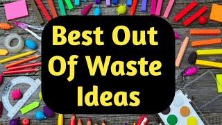 4 Best out of waste craft ideas/DIY Best Craft Idea/Best reuse idea/diy art and craft