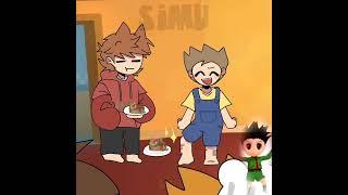 Yayy snack!(2/3) #eddsworld #animation #trend #edd #tord #matt #tom #tiramisucake #티라미수케익 #fyp