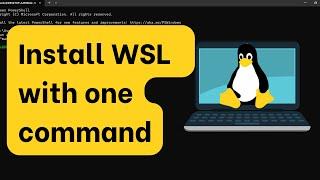 How to install WSL and Linux on Windows 11 - Easy!