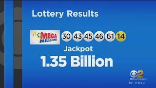 Winning numbers drawn for $1.35 billion Mega Millions jackpot