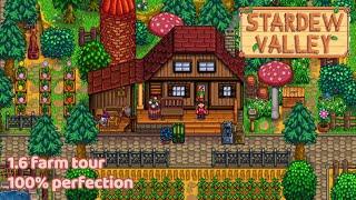 Stardew Valley Farm Tour 1.6 - 100% Perfection, No Mods