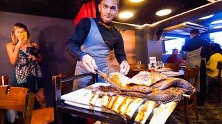 Brazilian Steakhouse - HUGE BEEF RIBS + 14 MEATS CHURRASCARIA in Rio de Janeiro, Brazil!