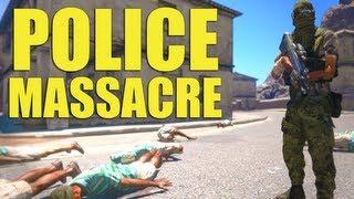 ALTIS LIFE- POLICE MASSACRE - (ARMA 3) | rhinoCRUNCH