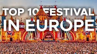 TOP 10 Best music festival to visit in Europe 2022