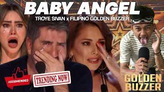 Golden Buzzer | Filipino boy makes all the judges Cry with his Amazing Voice on Baby Angel Song