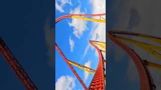 MOST INTENSE GIGA COASTER IN THE WORLD - Intimidator 305 at Kings Dominion #shorts #rollercoaster