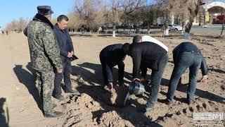 O'zbekiston Ekologik partiyasi Markaziy Kengashi raisi Narzullo Oblomuradov Bulung'ur tumaniga keldi