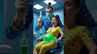 Evolution : green belly pregnant woman #shorts #cute #cat