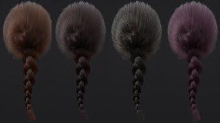 Tutorial No.92 : Understanding Standard Hair Shader in Arnold for Maya