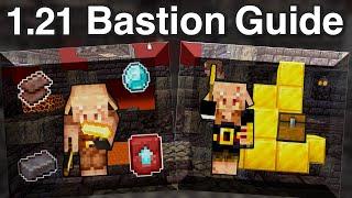 NEW Ultimate Minecraft Bastion Guide 1.21 | Find Treasure Bastion, Kill Piglin Brutes, and More!