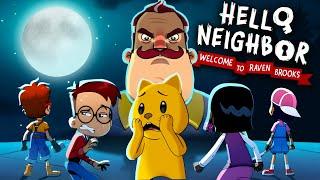 HELLO NEIGHBOR IS BACK in Season 2! [BINGE WATCHING Raven Brooks Reaction]