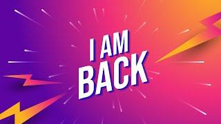 I am Back - New Updates - A New Beginning | OMER J GRAPHICS | OMER J STUDIO