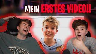 Wir reagieren auf meine ERSTEN VIDEOS ! | mit HeyMoritz (Mega Cringe)