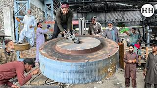 Avengers Machining process of 2000KG Industrial Project with 100yrs old Webster & Bennett