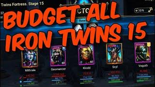 Budget/F2P Iron Twins 15, all affinities - Raid Shadow Legends