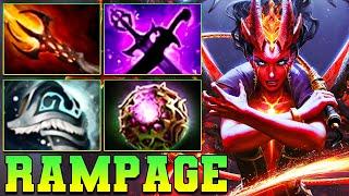 Rampage & 32 Kills QOP Dota 2 Mid Lane Beast - Queen Of Pain Dota 2 Pro Gameplay Guide Build 7.38