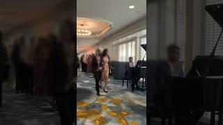 I played the Ocarina of Time Title Theme on piano at a wedding #zelda #wedding #publicpiano