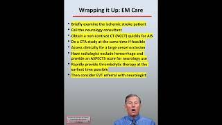 Wrapping It Up: Emergency Medicine Care CTA & CTP Neuroimaging in Acute Ischemic Stroke Patients 68