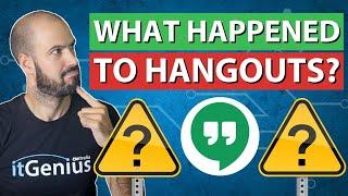 Google Hangouts vs. Google Chat | Google Workspace replacing Hangouts with Chat