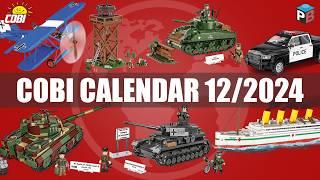  December premieres from COBI - 12/2024 -  Tanks, ships, planes, cars #cobi #bricks