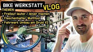 Wir schrauben in der Bikewerkstatt | MTB Freilauf LEISER / LAUTER machen & das Druid V2 umbauen