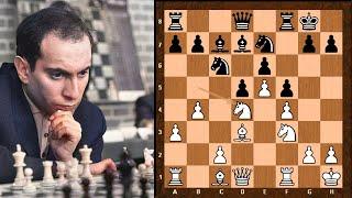 Intuitive but a little optimistic - Tal vs Teslenko - French Defense: Winawer