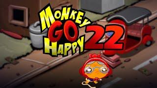 Игра "Счастливая Обезьянка 22" (Monkey GO Happy 22) - прохождение