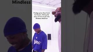 Prodigy gives Dave Scott his flowers. Telling the story of how he got into Mindless Behavior#shorts