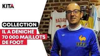 Il a déniché 70 000 maillots de foot vintage