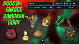 Zamorak (2000%+  Enrage) TRIO Guide - GET THOSE TITLES