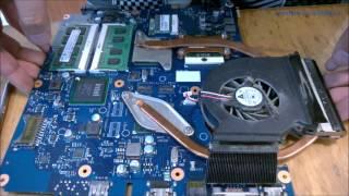 samsung r730 разборка, чистка / Disassembly