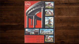 Kibri Katalog 1968 – Modellbahn, Modelleisenbahn, H0, N