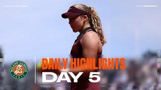 Daily Highlights | Day 5 | Roland-Garros 2025
