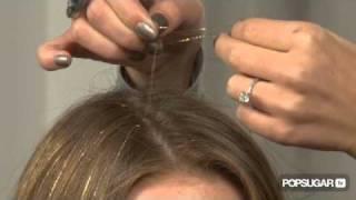 How to Apply Hair Tinsel