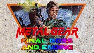 Metal Gear - Final Boss and Ending - NES