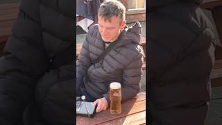 Tilly, a pint, The Kings Arms and Shortwave radio in Garstang, Lancashire
