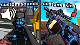 How To Get CUSTOM WEAPON SKINS, GUN SOUNDS, AND MORE in Phantom Forces