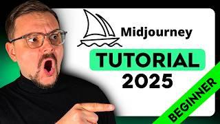 MidJourney AI Tutorial - 2025 | New Tips | How to Use MidJourney - Beginner Tutorial