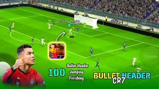 Bullet Header C. Ronaldo is Cooking  Edged Crossing x Bullet Header 🫡 PES EMPIRE •