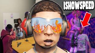 IShowSpeed’s First Studio Session ENDS IN DISASTER in GTA 5 RP..