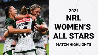 Women's NRL All-Stars 2021 | Match Highlights | NRL