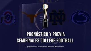 Pronóstico y Previa Semifinales College Football 2025