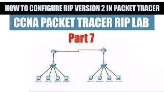 3.7 Configure, verify, and troubleshoot RIPv2 for IPv4 | CCNA Packet Tracer part 7