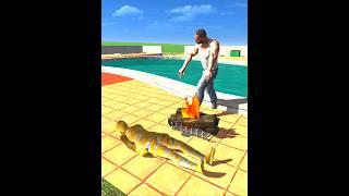 FRANKLIN FIGHT GIANT MUMMY  IN INDIAN BIKE DRIVING 3D | INDIAN BIKE DRIVING 3D | #shorts #maxer