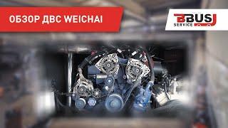 Обзор двигателя Weichai. Сравнение с Cummins. Yutong 6128