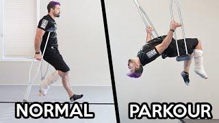 Parkour VS Normal People In Real Life (Part 7)