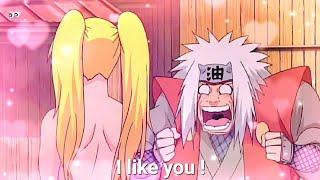 "What a cute girl!" Naruto used sexy Jutsu to seduce Jiraiya! Naruto Jiraiya funny moments 