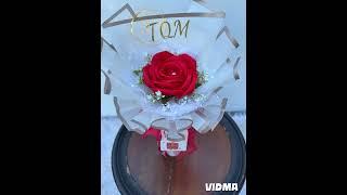 Idea de Rosa individual. #rosaseternas #flowerarrangement #rosaeterna #flowerbouquet #flowers