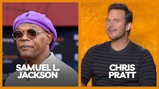 Chris Pratt Has Never Met His 'Garfield' Co-Star Samuel L. Jackson